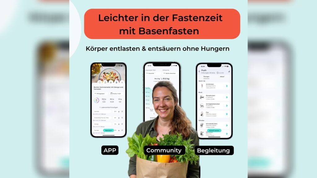 Zeit für Basenfasten: Körper entlasten, entschlacken & entsäuern ohne Hungern. Jetzt mitmachen.